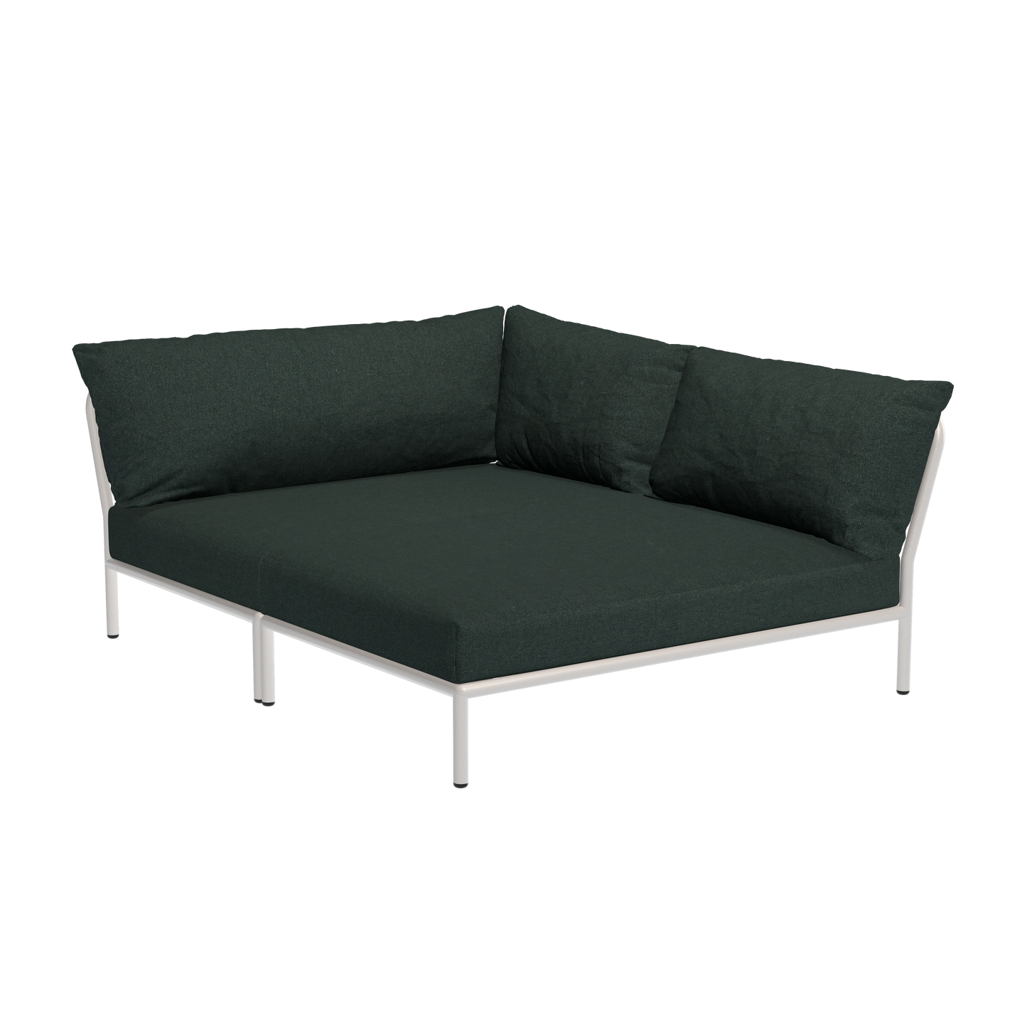 Houe Level 2 Cozy tuinbank module rechts Alpine/Muted White