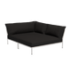 Houe Level 2 Cozy tuinbank module rechts Char/Muted White
