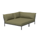 Houe Level 2 Cozy tuinbank module links Leaf/Dark Grey