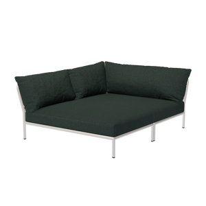 Houe Level 2 Cozy tuinbank module links Alpine/Muted White
