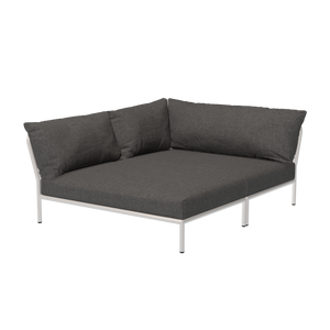 Houe Level 2 Cozy tuinbank module links Dark Grey/Muted White