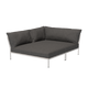 Houe Level 2 Cozy tuinbank module links Dark Grey/Muted White