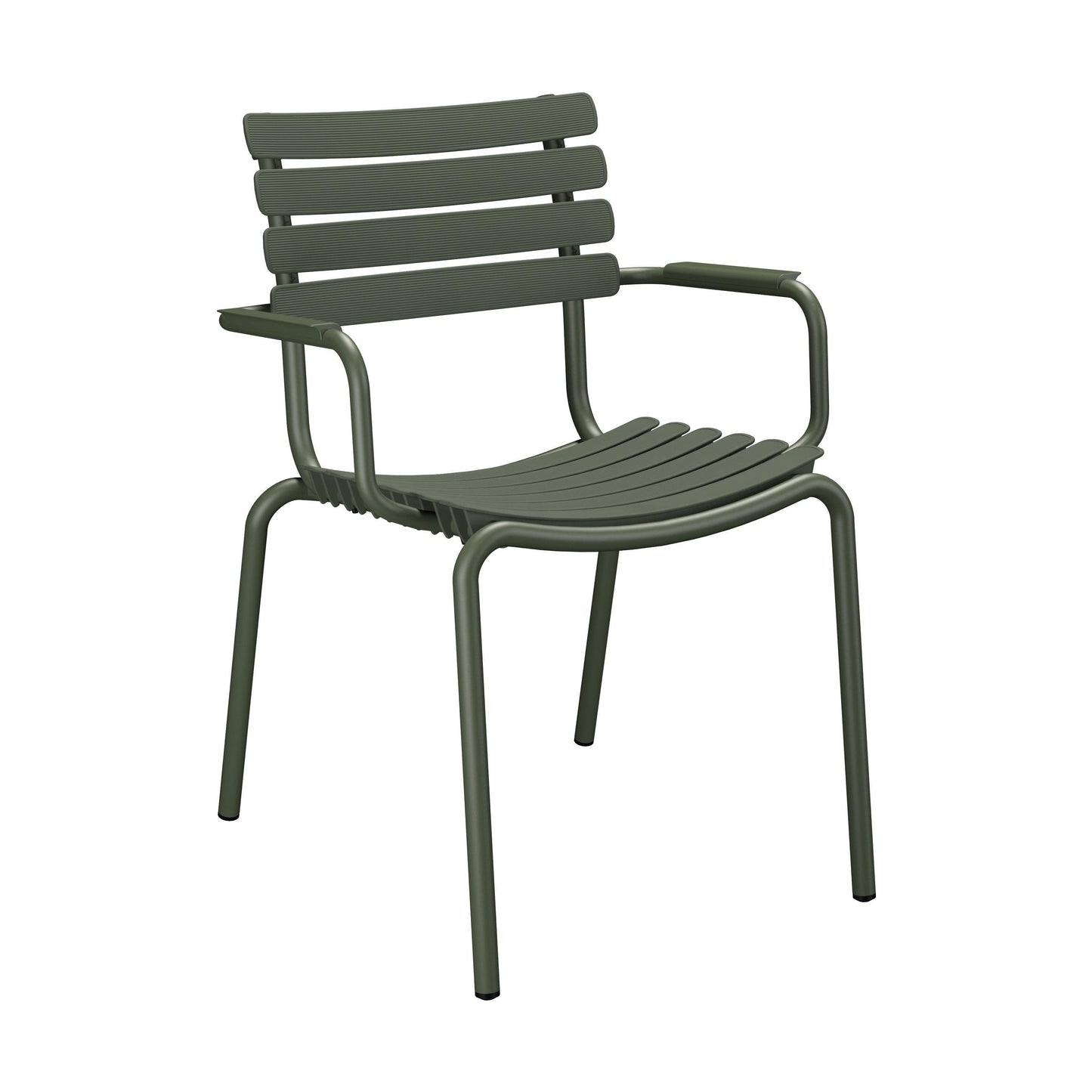 Houe ReClips tuinstoel met arm Olive Green