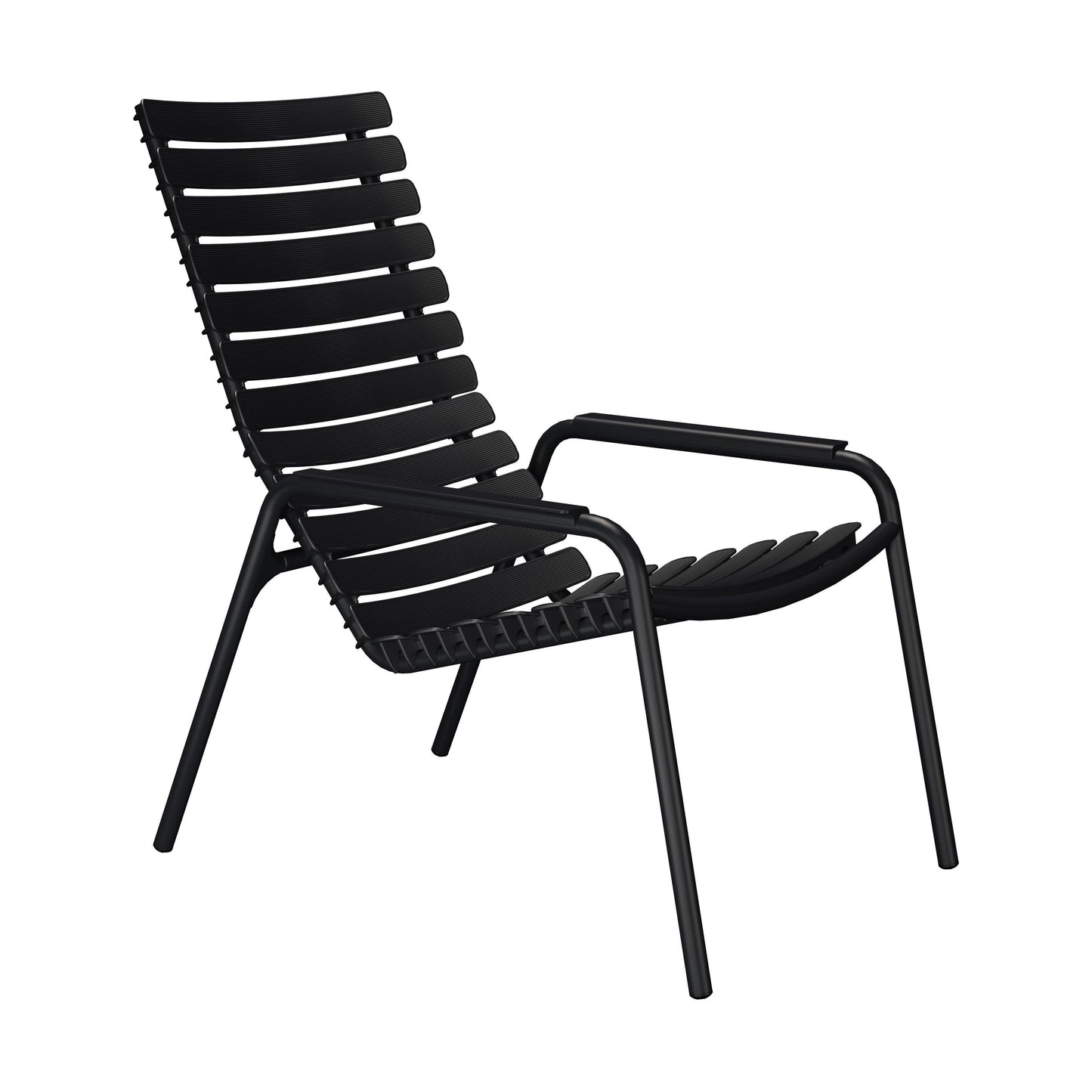 Houe ReClips loungestoel met arm Black