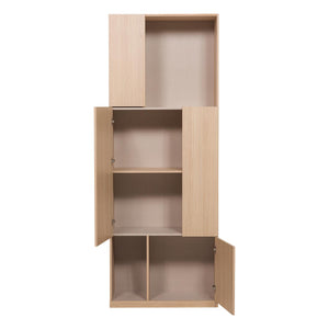 WOOOD Build opbergkast 80 cm Naturel