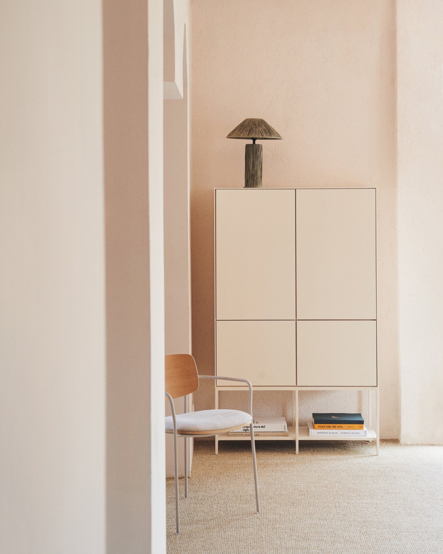 Kave Home Vedrana dressoir met 4 deuren Wit