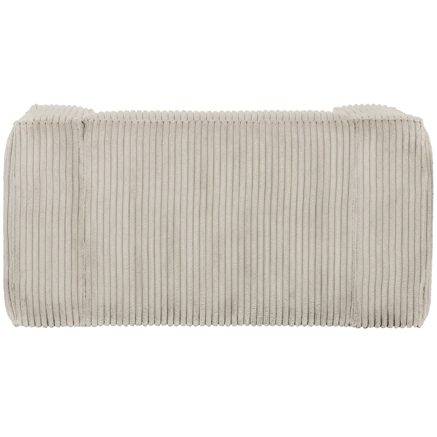WOOOD Bean fauteuil Ribstof Naturel