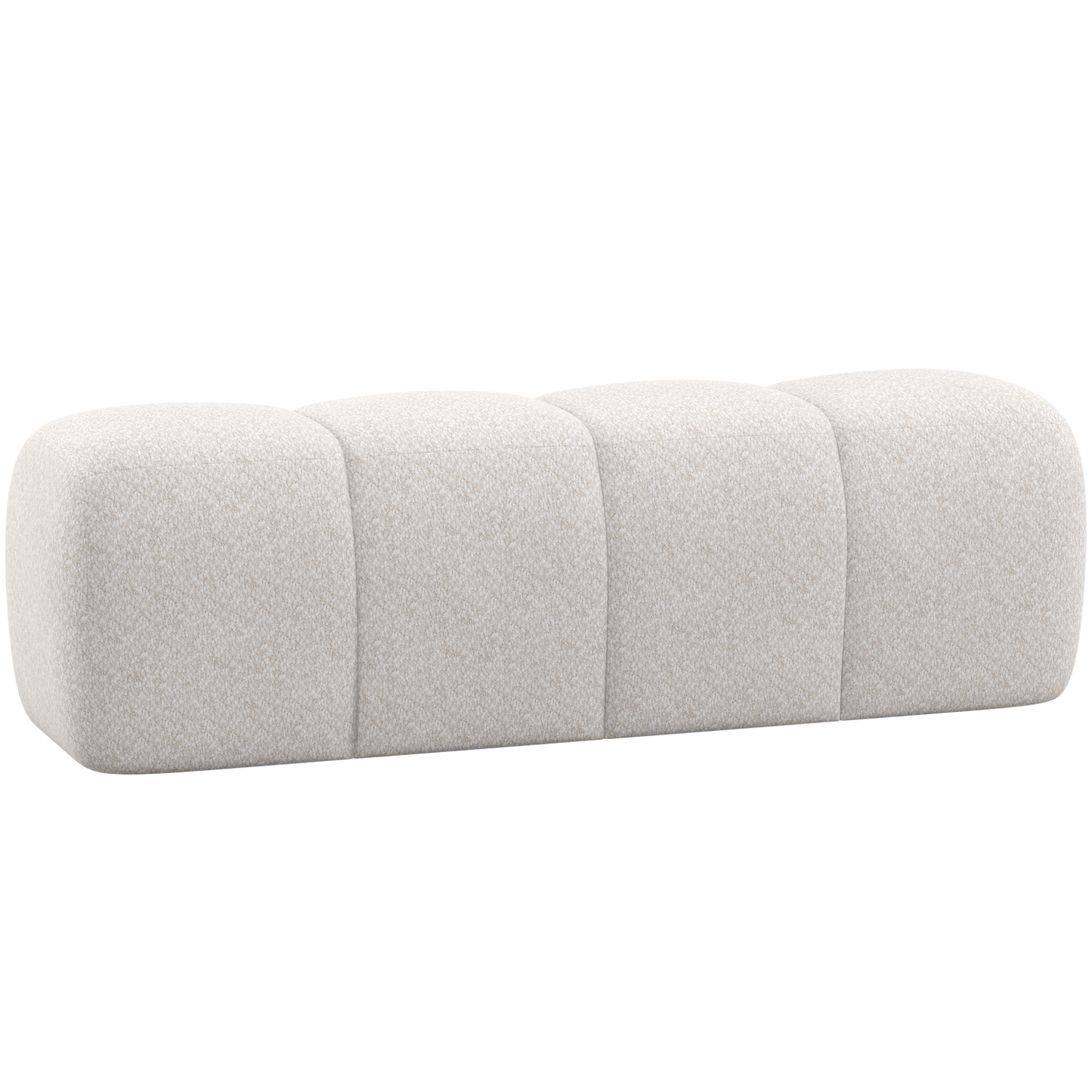 WOOOD Mojo eetbank 164 cm Wollig Ecru