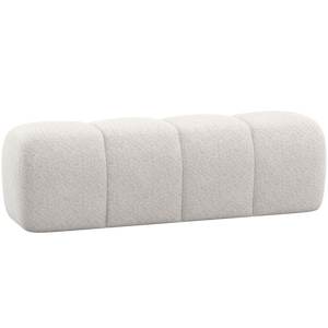 WOOOD Mojo eetbank 164 cm Wollig Ecru