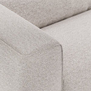 HKliving Flake bank left 1,5-seat Sneak Light Grey