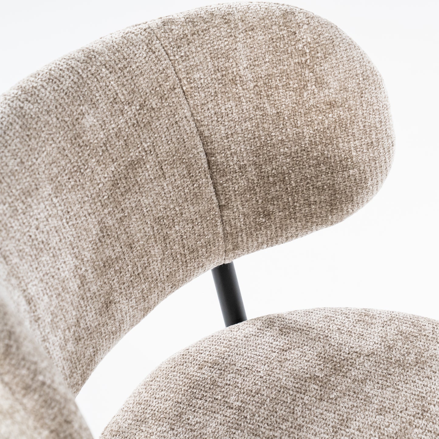 By-Boo Oasis eetkamerstoel Taupe