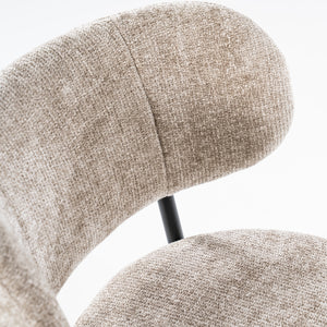 By-Boo Oasis eetkamerstoel Taupe