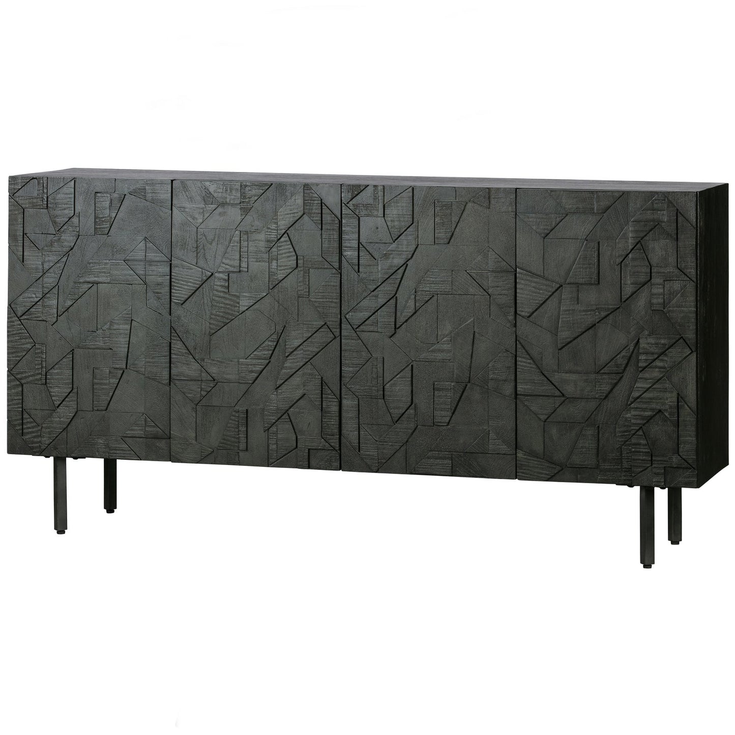 WOOOD Counter dressoir Zwart