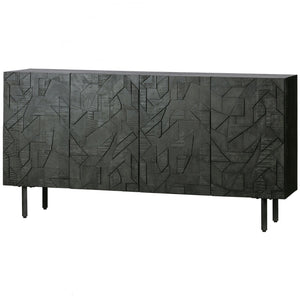 WOOOD Counter dressoir Zwart