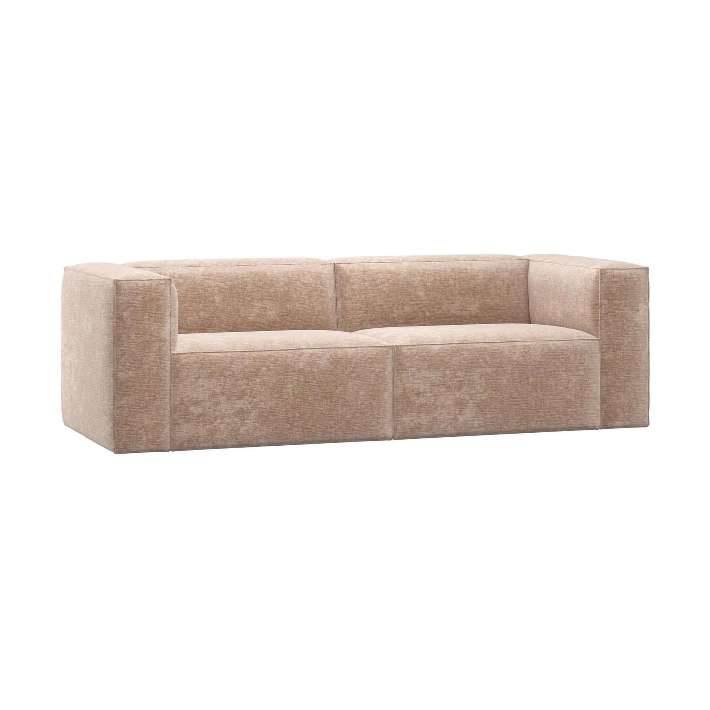 WOOOD Bean 3,5-zits bank Chenille Velvet Naturel