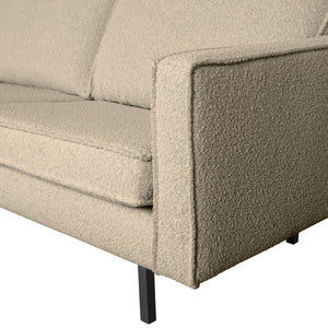 WOOOD Rodeo 3-zits bank bouclé Beige