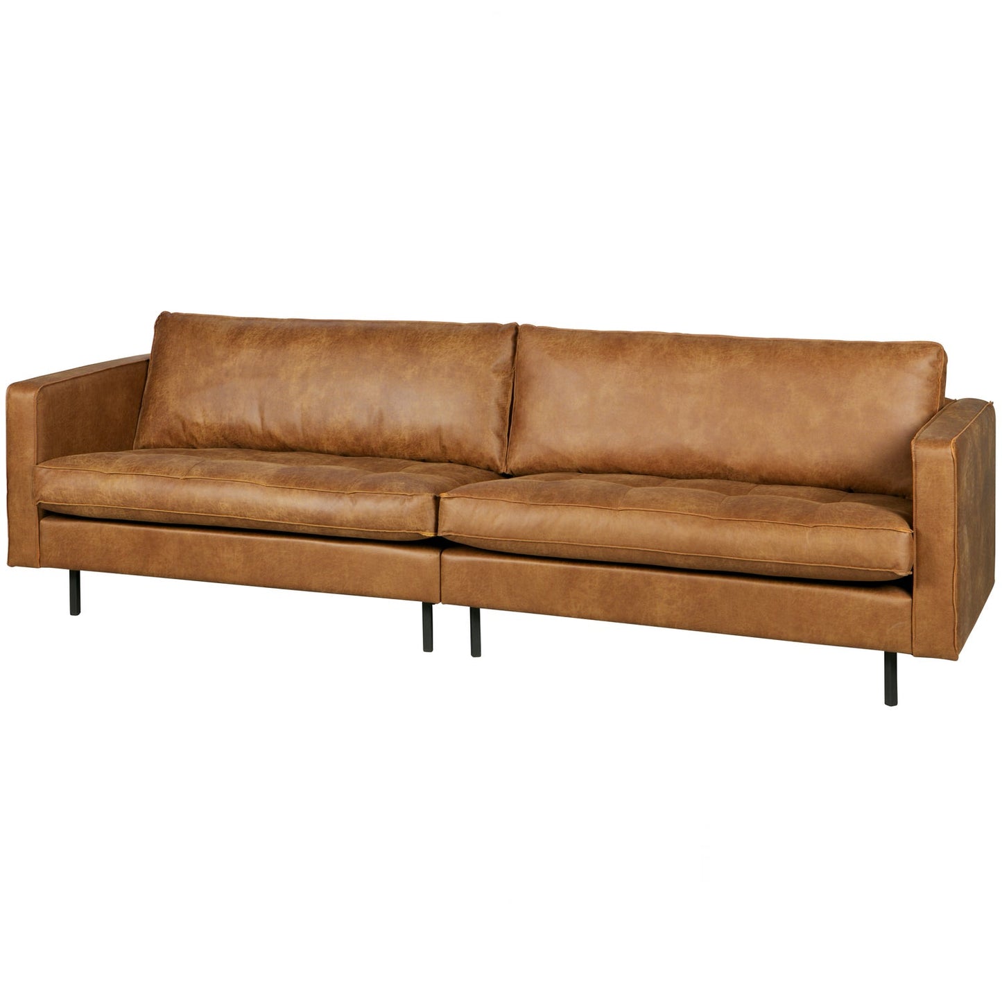 WOOOD Rodeo Classic 3-zits bank eco-leer Cognac