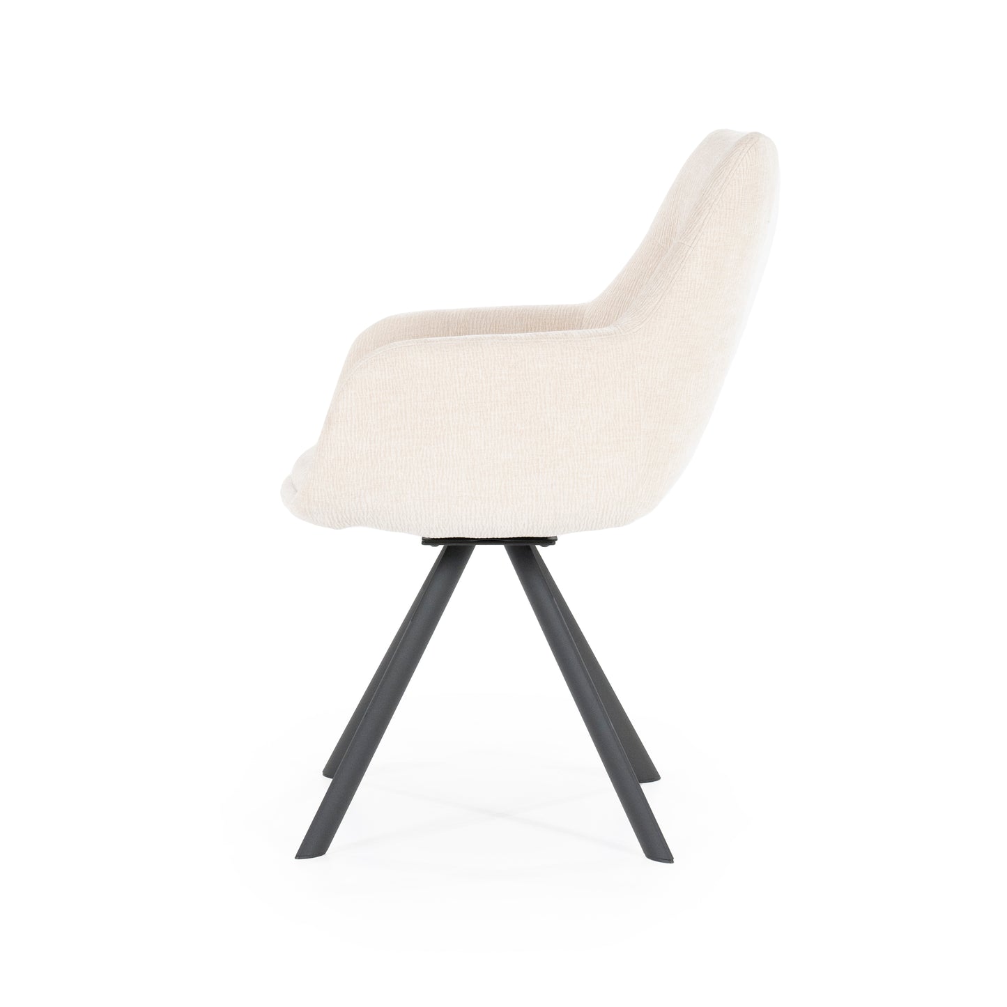 By-Boo Bliss eetkamerstoel met arm Beige