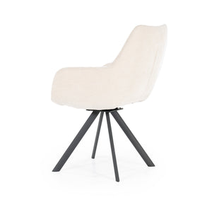 By-Boo Bliss eetkamerstoel met arm Beige