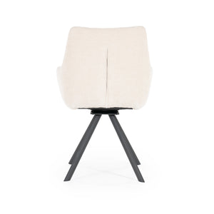 By-Boo Bliss eetkamerstoel met arm Beige
