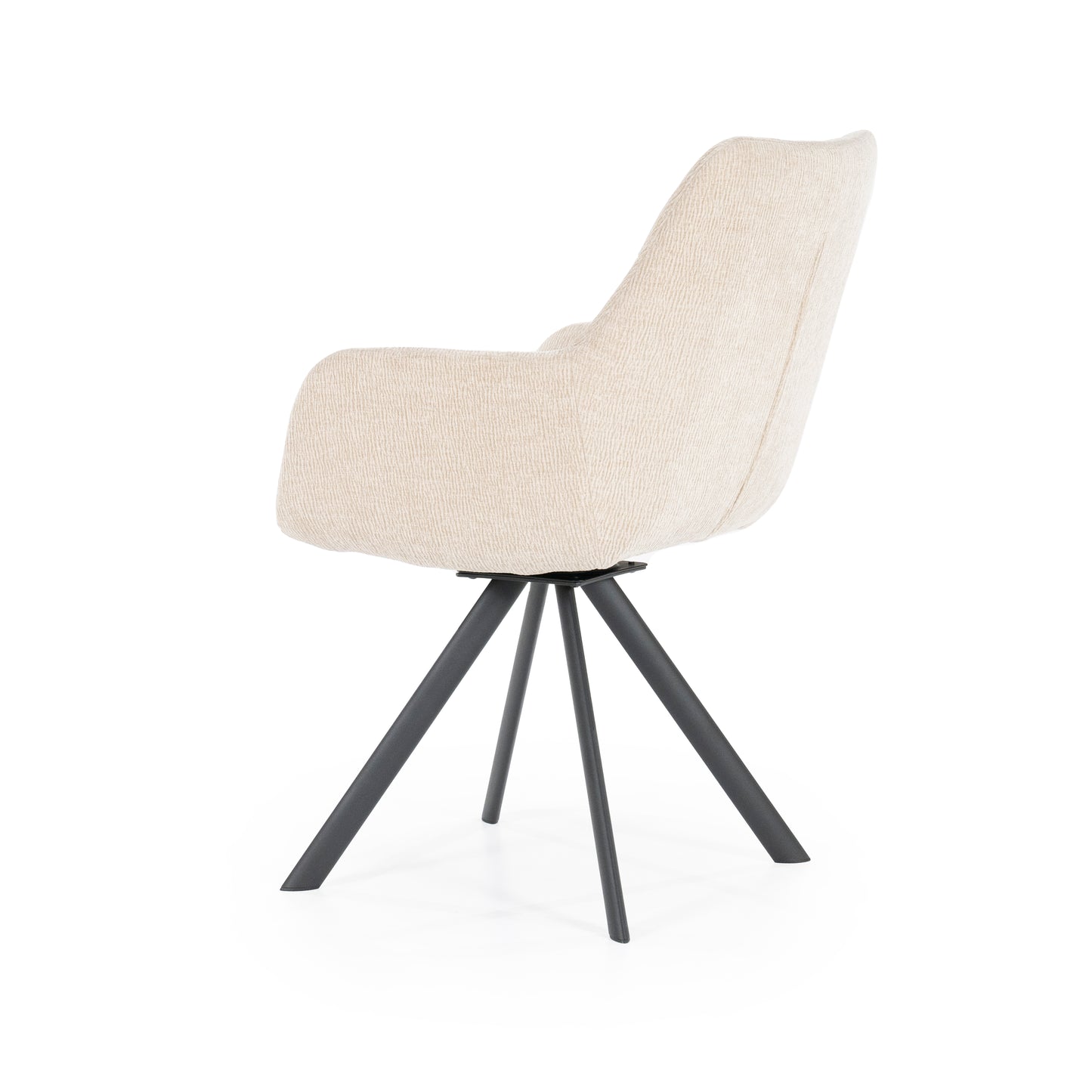 By-Boo Bliss eetkamerstoel met arm Taupe