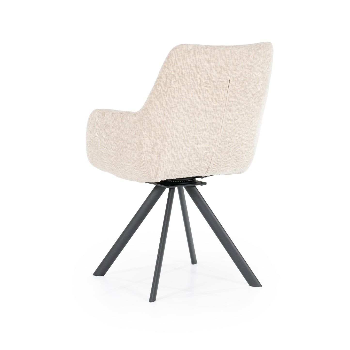 By-Boo Bliss eetkamerstoel met arm Taupe