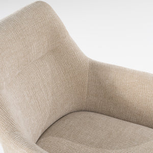 By-Boo Bliss eetkamerstoel met arm Taupe