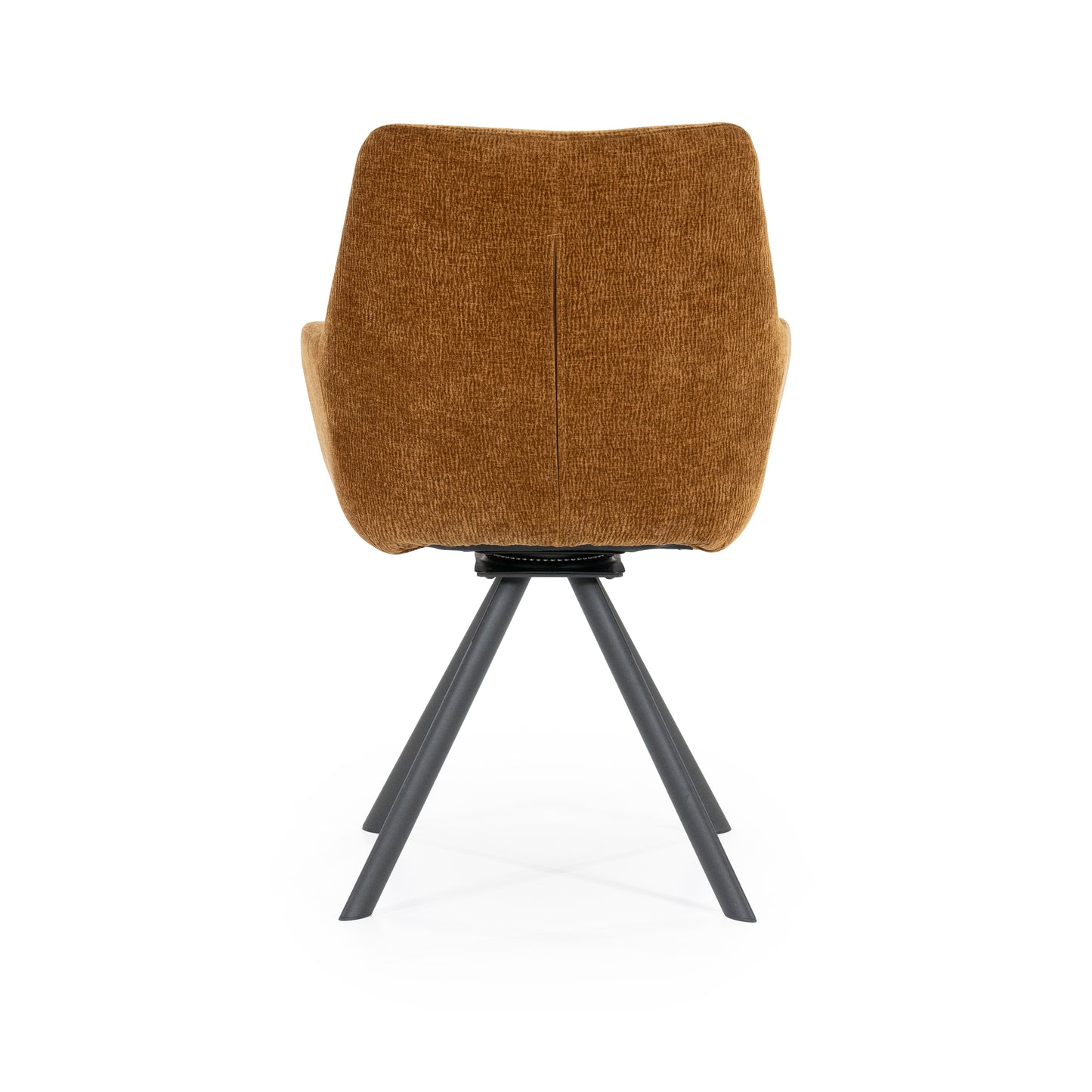 By-Boo Bliss eetkamerstoel met arm Mustard