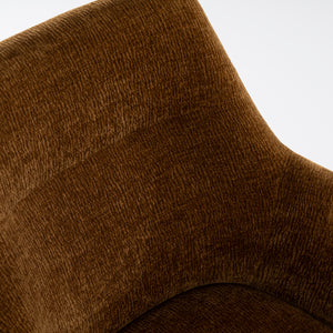 By-Boo Bliss eetkamerstoel met arm Mustard