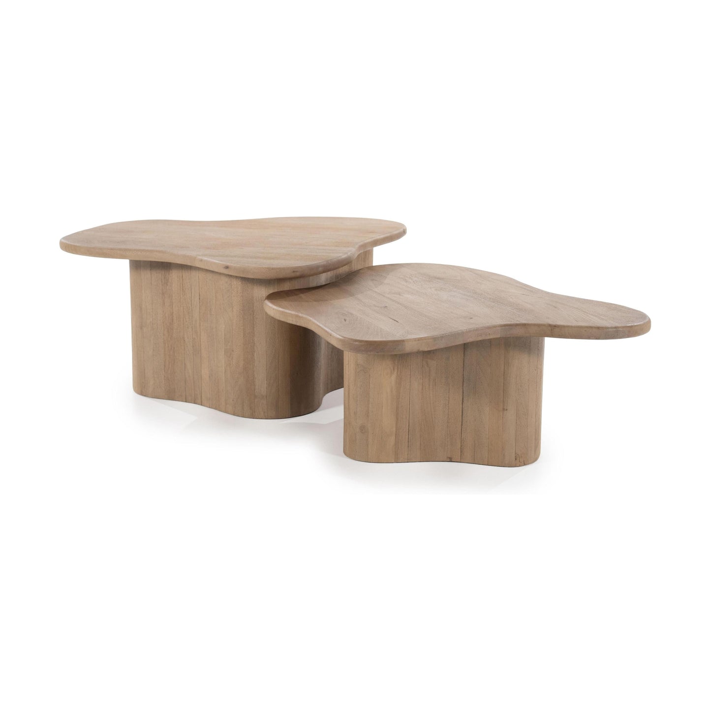 By-Boo Fall salontafel Natural set van 2