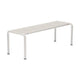 Houe Avanti tuinbank Medium Muted White Aluminium
