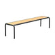 Houe Avanti tuinbank Large Black Dennenhout