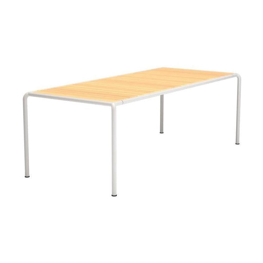 Houe Avanti tuintafel 222x98 cm Muted White Dennenhout