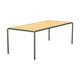 Houe Avanti tuintafel 222x98 cm Olive Green Dennenhout