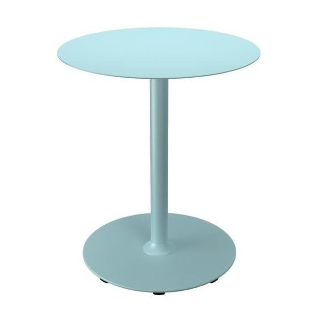 Houe Pico tuintafel Ø64 cm Ice Blue rond onderstel