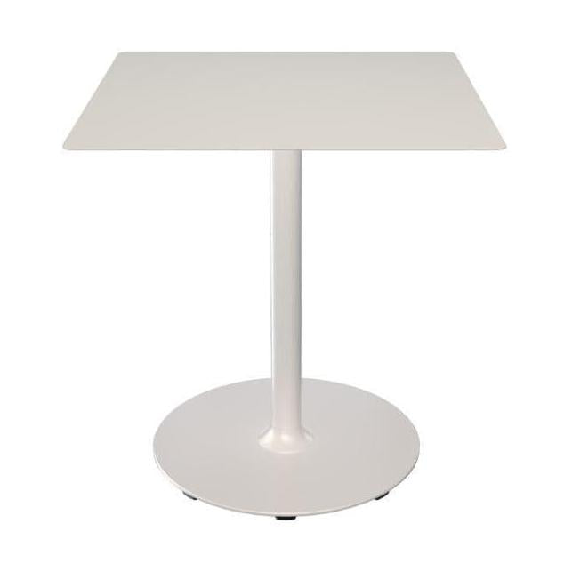 Houe Pico tuintafel 70x70 cm Muted White rond onderstel