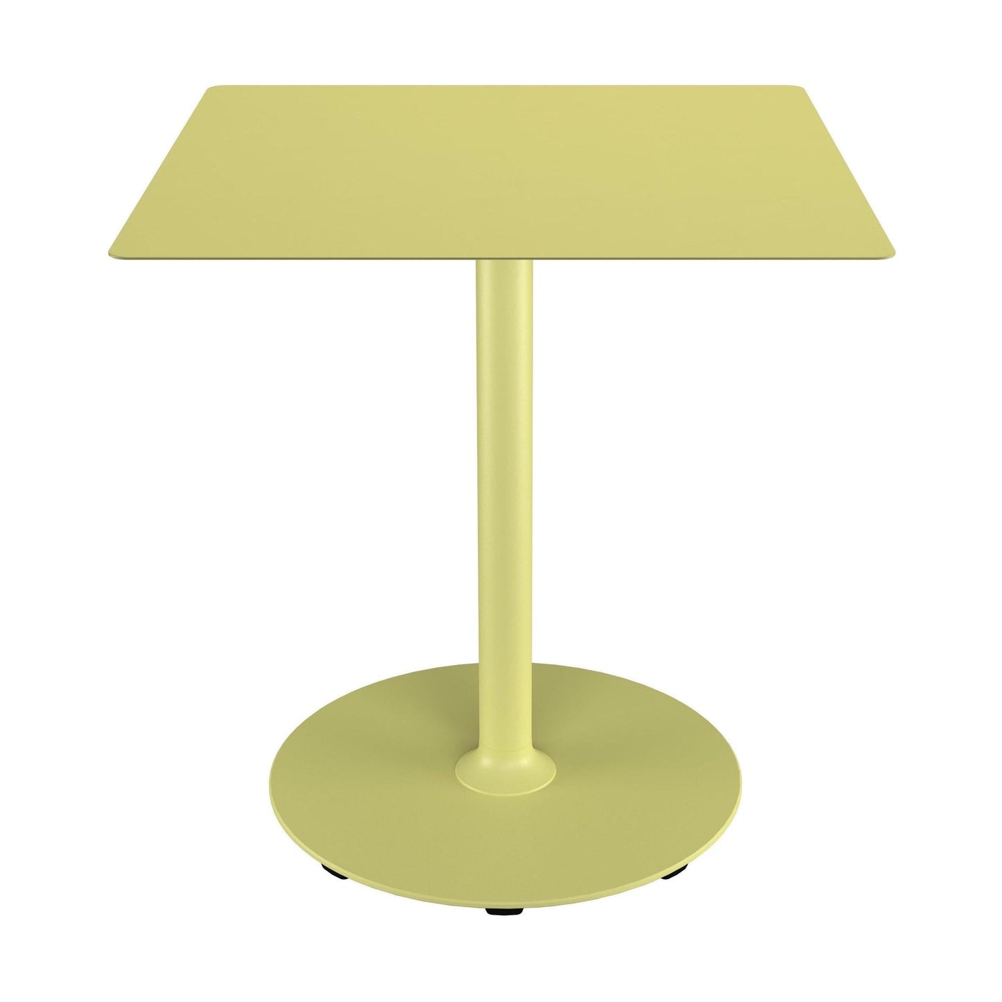Houe Pico tuintafel 70x70 cm cm Lemon Zest rond onderstel