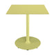 Houe Pico tuintafel 70x70 cm cm Lemon Zest rond onderstel