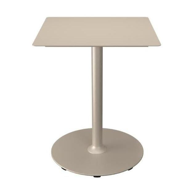 Houe Pico tuintafel 60x60 cm Beige rond onderstel
