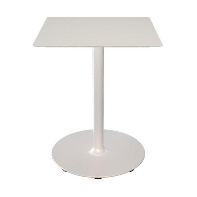 Houe Pico tuintafel 60x60 cm Muted White rond onderstel