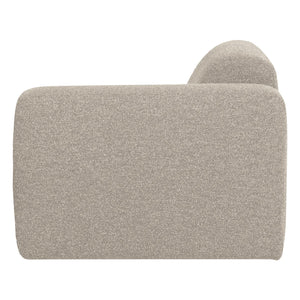 WOOOD Mojo Base 1-zits bank arm rechts bouclé Beige