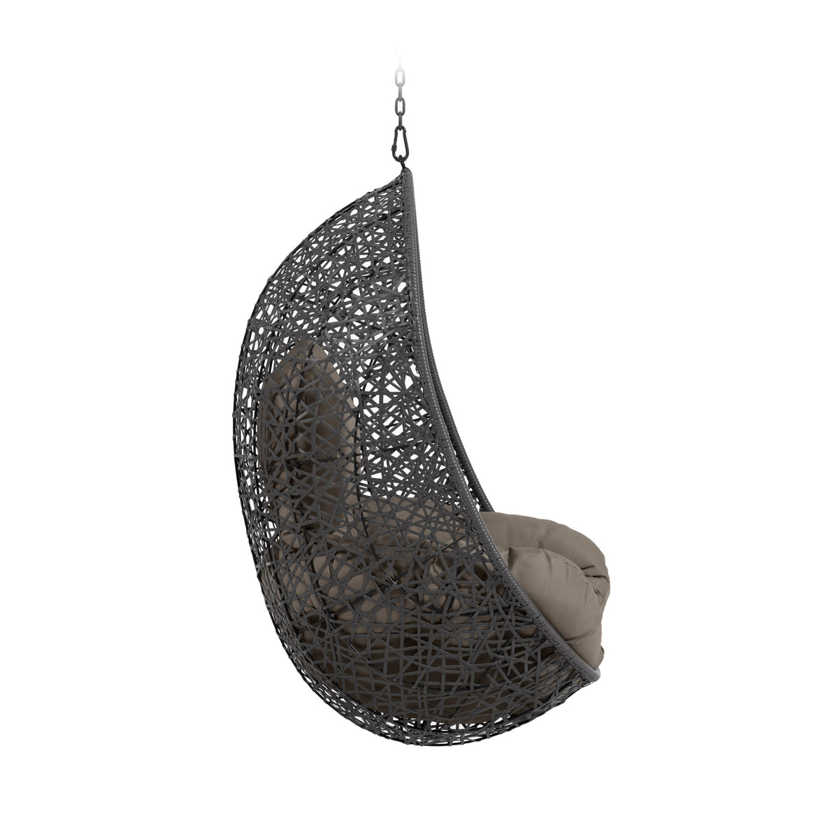 Kave Home Florina fauteuil Zwart
