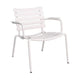 Houe Alua loungestoel met arm Muted White