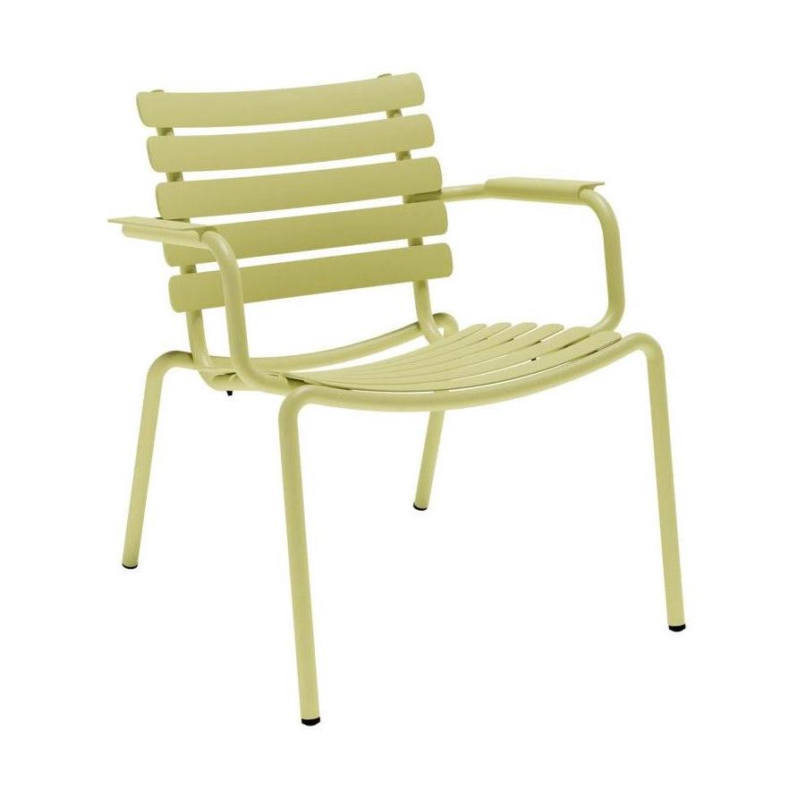 Houe Alua loungestoel met arm Lemon Zest