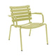 Houe Alua loungestoel met arm Lemon Zest