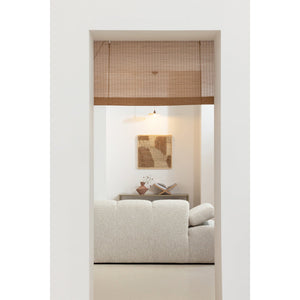 WOOOD Mojo 1,5-zits bank arm links bouclé Beige