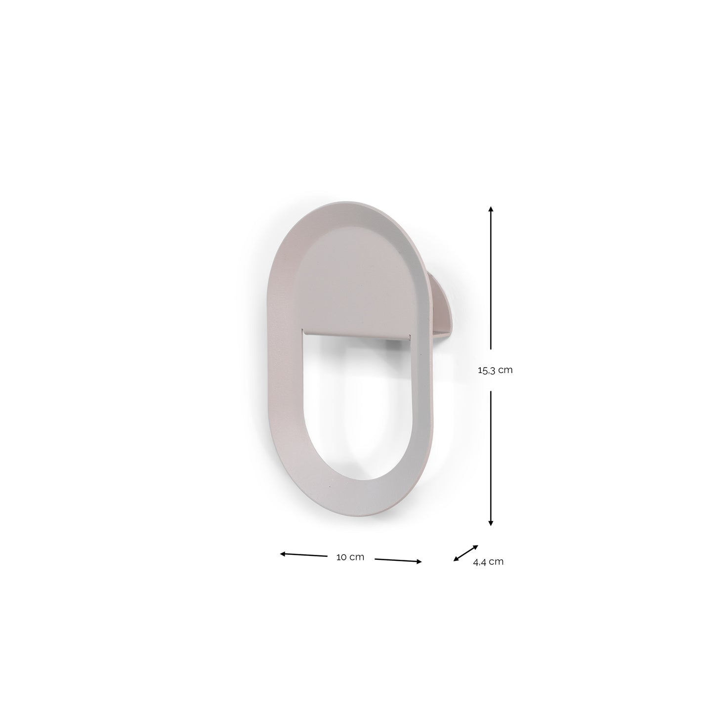 Spinder Design x Onmateria Design Coucou wandhaak Silky Taupe