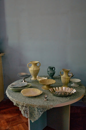 HKliving Dining Table eettafel Ø130 cm Clay