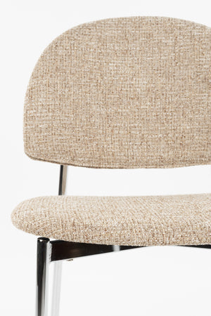 Zuiver Sunrise eetkamerstoel Beige
