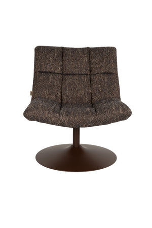 Dutchbone Bar fauteuil Donkerbruin